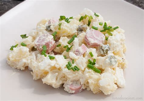 Ingredientes de ensalada alemana
