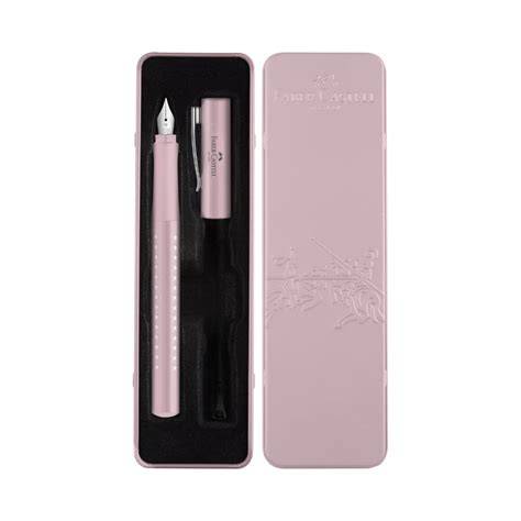 Pluma estilográfica Faber-Castell Sparkle en diferentes colores