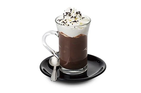 Chocolate caliente con Baileys y nata montada