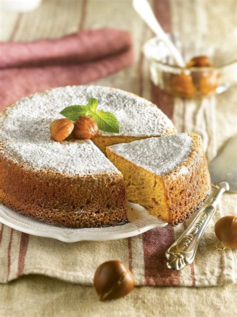 Postres elaborados con castañas