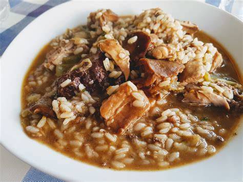 Ingredientes tradicionales del Arroz Brut