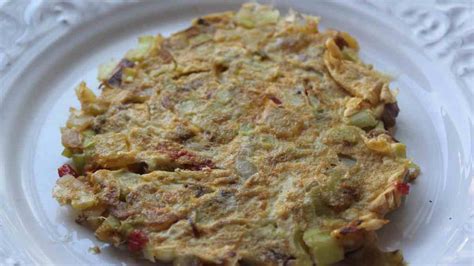 Ingredientes para la tortilla de puerros