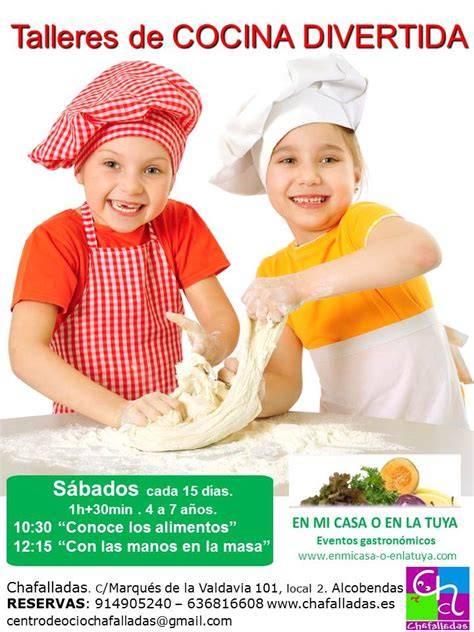 Taller de cocina para niños