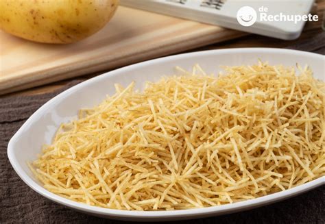 Patatas paja fritas