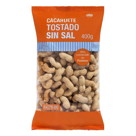 Bolsa de cacahuetes tostados