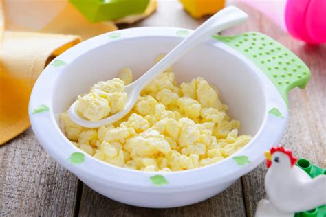 Receta de huevo bien cocido para bebés