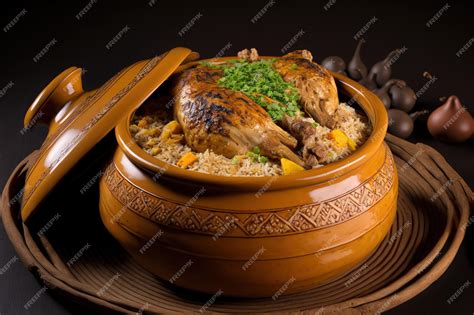 Plato tradicional cocinado en cazuela de barro