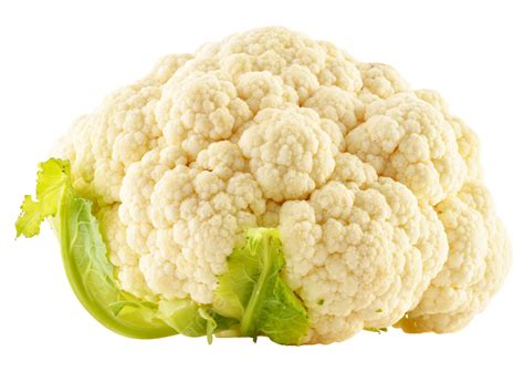 Coliflor fresca en ramilletes