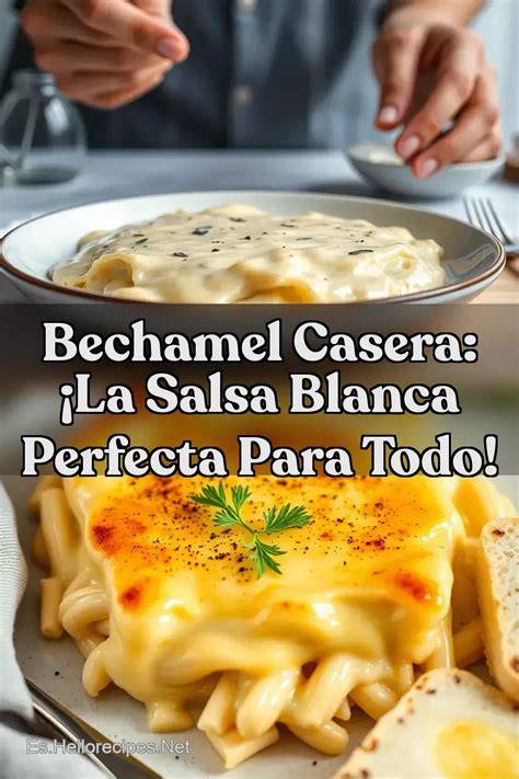 Bechamel cremosa para bacalao
