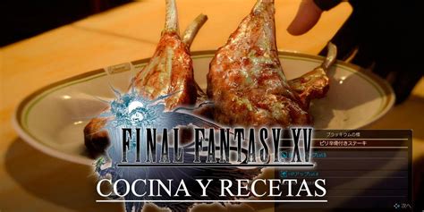 Ingredientes para cocinar en Final Fantasy XV