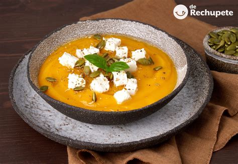 Calabaza asada con queso Roquefort