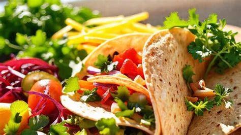 Ingredientes para tortillas veganas