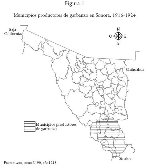 Mapa de distribución histórica del garbanzo