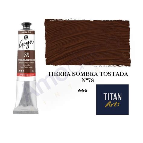 Tubo de pintura de óleo Tierra de Sombra Tostada