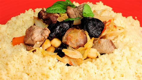 Cuscús de cordero con verduras