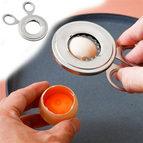 Abridor de huevos cocidos y sus componentes