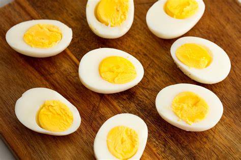 Huevos cocidos perfectos sin cáscara