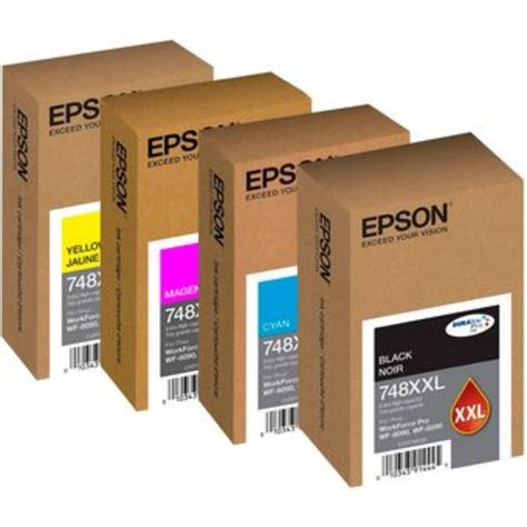 Cartucho de tinta Epson siendo rellenado