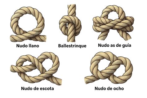 Comparación de la fuerza de diferentes nudos de pesca