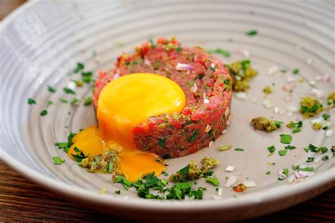 Preparación de steak tartar