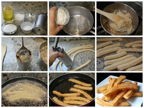 Preparación de la masa para churros