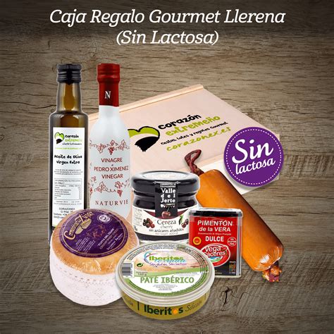 Productos gourmet extremeños sin lactosa