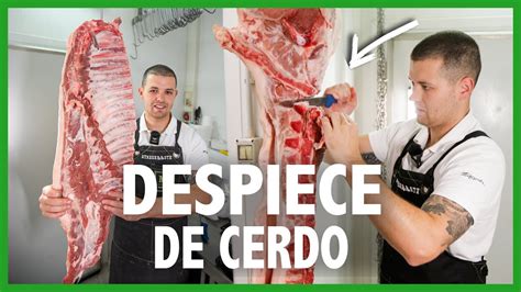 Infografía sobre los tipos de cortes de costillas de cerdo