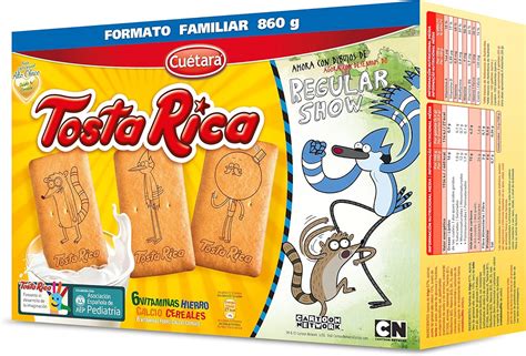 Diferentes presentaciones de galletas Tosta Rica