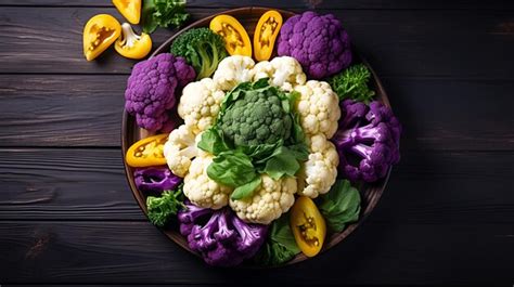 Coliflor entera y cortada