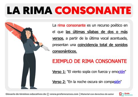 Ejemplos de rimas consonantes con escabeche