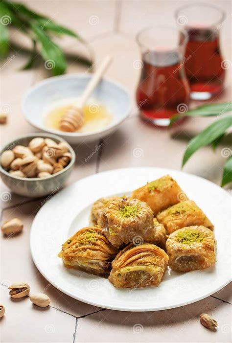 Surtido de postres turcos