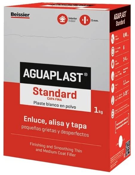 Envase de Aguaplast Standard Interior (caja roja)