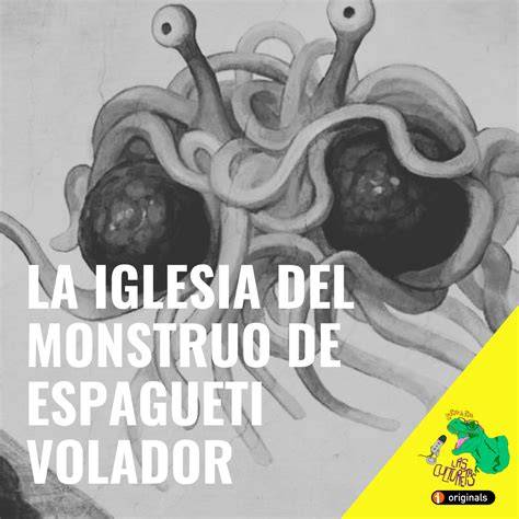 Logotipo de la Iglesia del Monstruo del Espagueti Volador