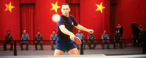 Forrest Gump jugando al ping-pong en China