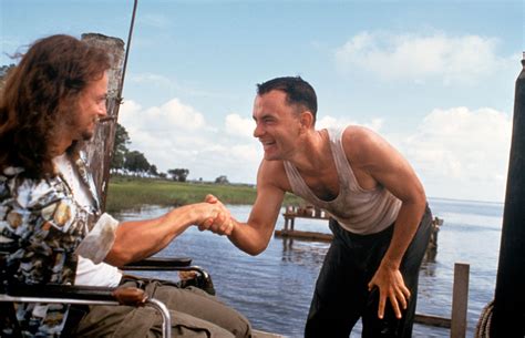 Tom Hanks junto a John F. Kennedy en una escena de Forrest Gump