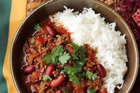 Variaciones de chili con carne en un mapa