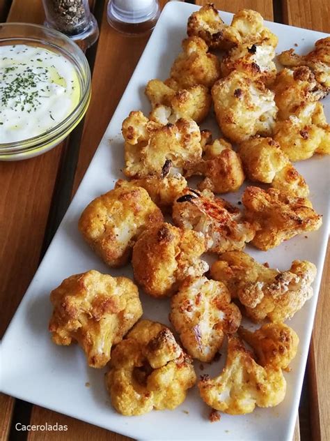 Coliflor asada en el horno con especias