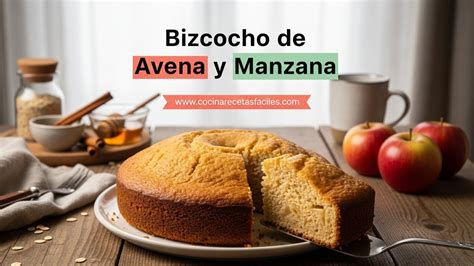 Bizcocho de avena recién horneado con textura esponjosa