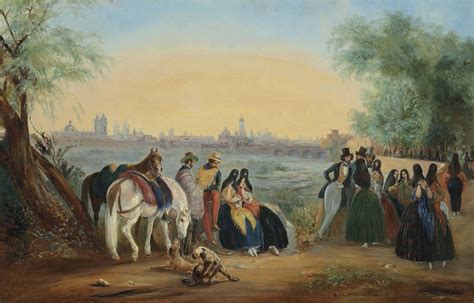 Johann Moritz Rugendas pintando en Chile