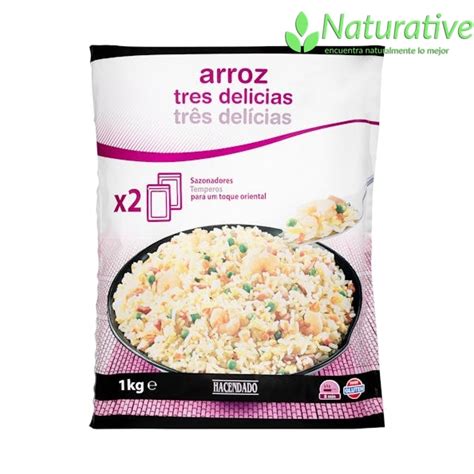 Semáforo nutricional para el arroz tres delicias
