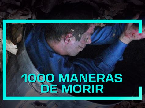 Recreación de una muerte inusual de 1000 maneras de morir