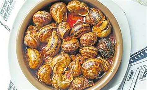 Caracoles en ayuno