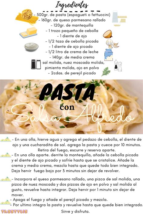 Ingredientes para salsa Alfredo