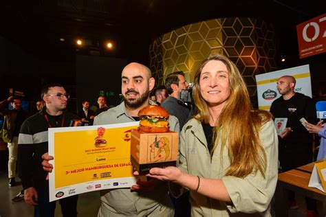 Podio del Campeonato de España de Hamburguesas
