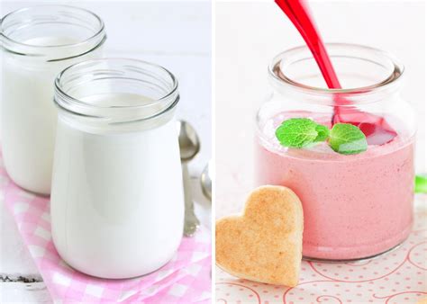 Tipos de leche para hacer yogur