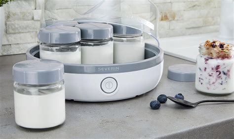 Yogurtera en funcionamiento