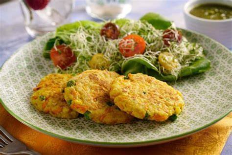 Tortitas de aceite recién horneadas