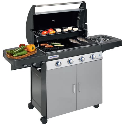 Barbacoa de gas con múltiples quemadores