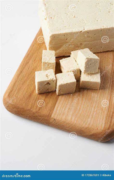 Bloque de tofu fresco