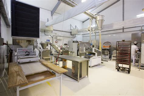 Obrador industrial de panadería